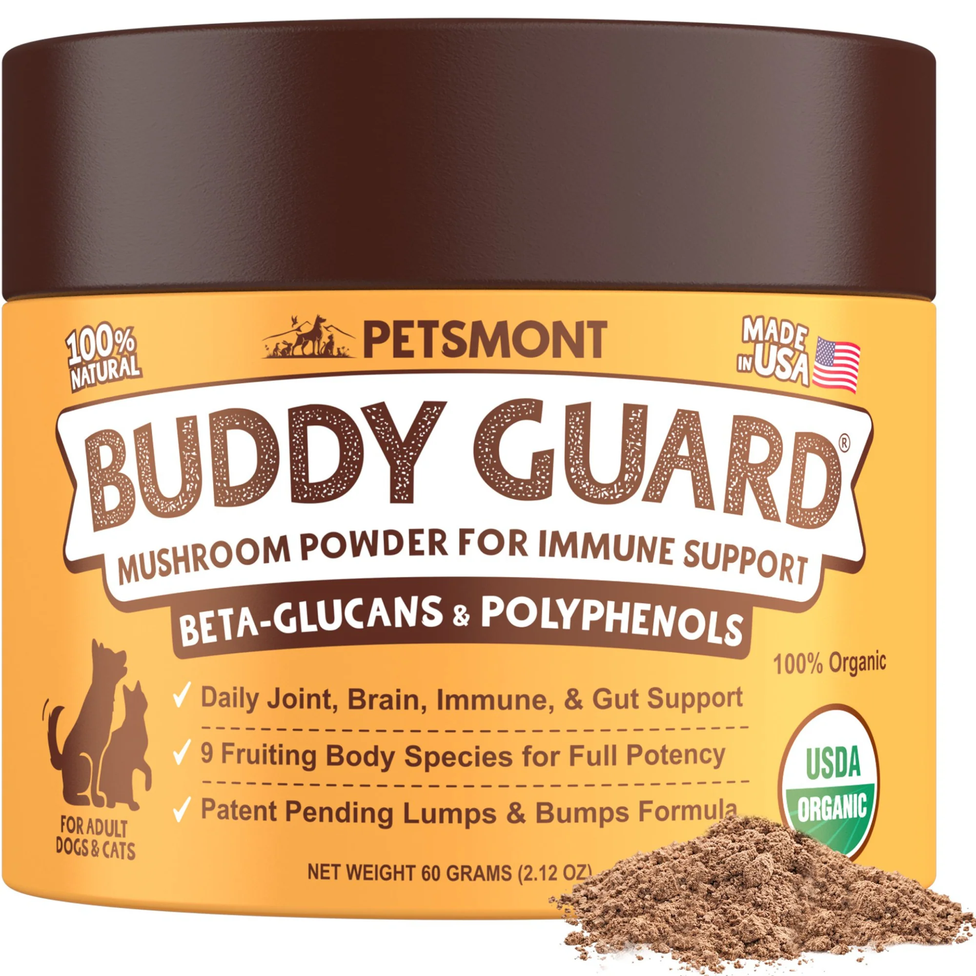 PETSMONT BUDDY GUARD: The Supplement For Dogs With Lumps & Bumps